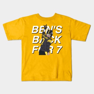 Back For 7 Kids T-Shirt